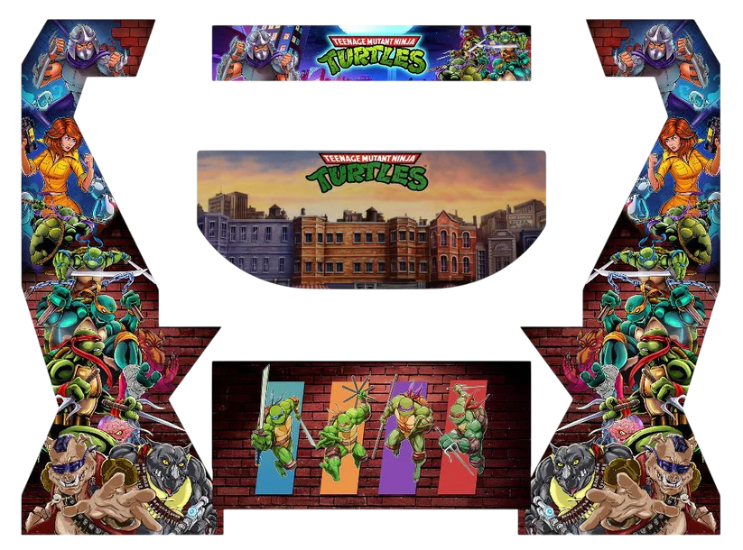 Extreme Home Arcades TMNT MegaCade (up to 74,000+ Games!)