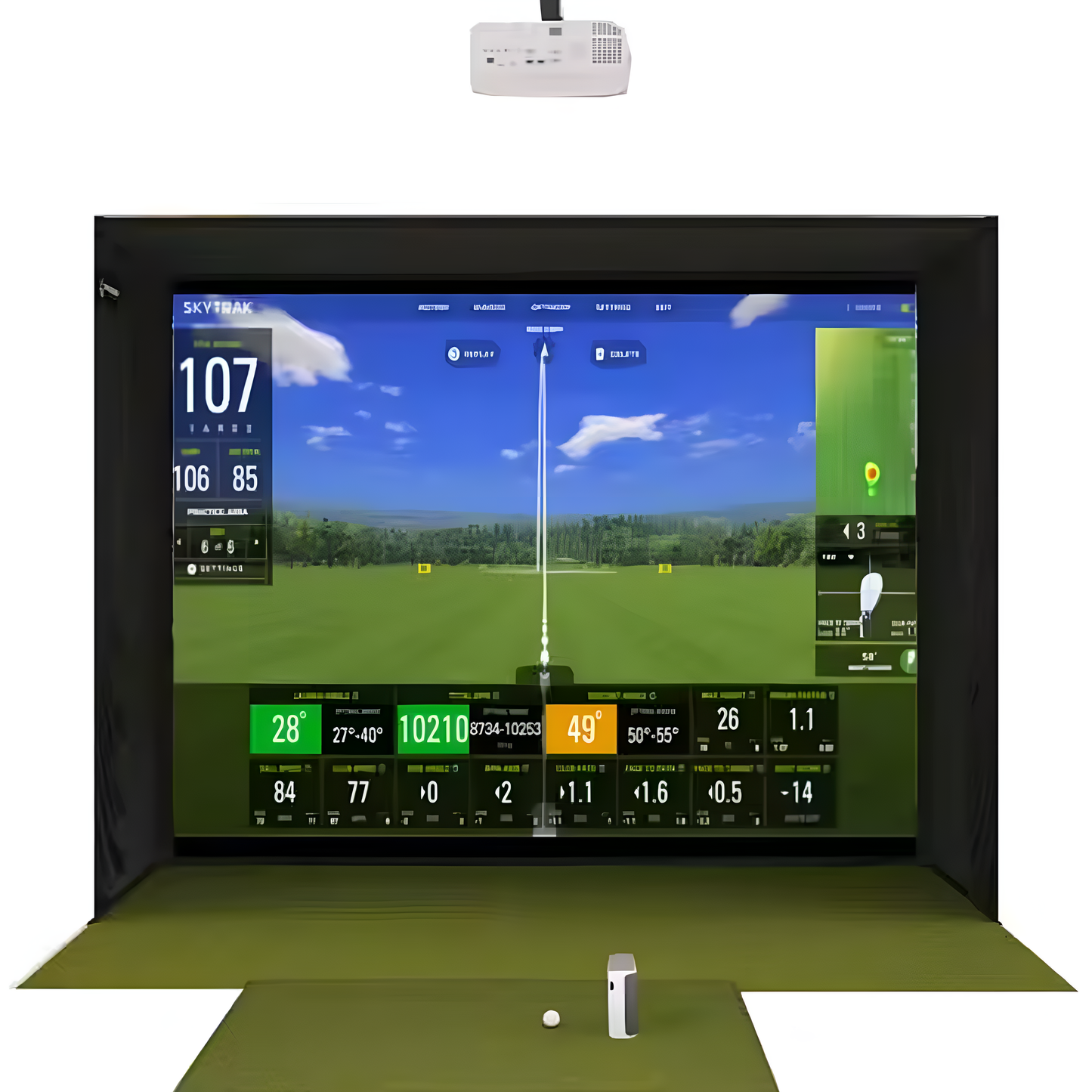 SkyRange Pro Smart Golf Trainer