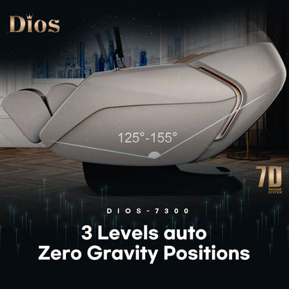 7D AI Dual Core (4D+3D) Roller, Air Float System, Upgraded Kahuna SM7300 with 3D Calf Kneading, SL-Track Full Body Zero Gravity Recliner Black