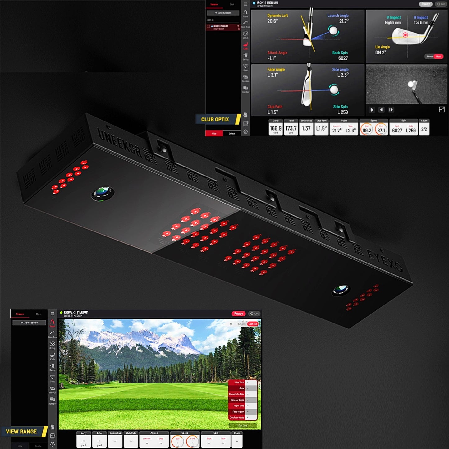 Uneekor EYE XO Golf Launch Monitor